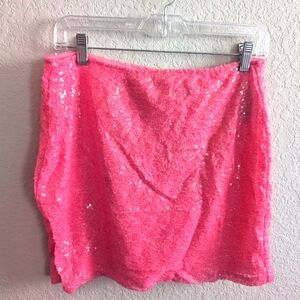 Sequin skirt